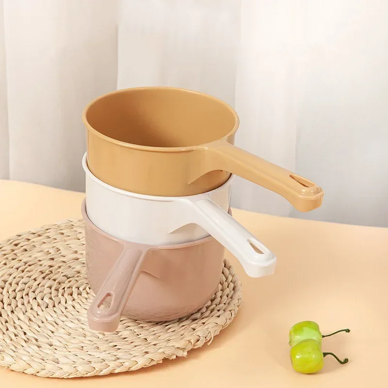 Plastic Water Ladle Kitchen Scoop Long Handle Home Cleaning Accessories