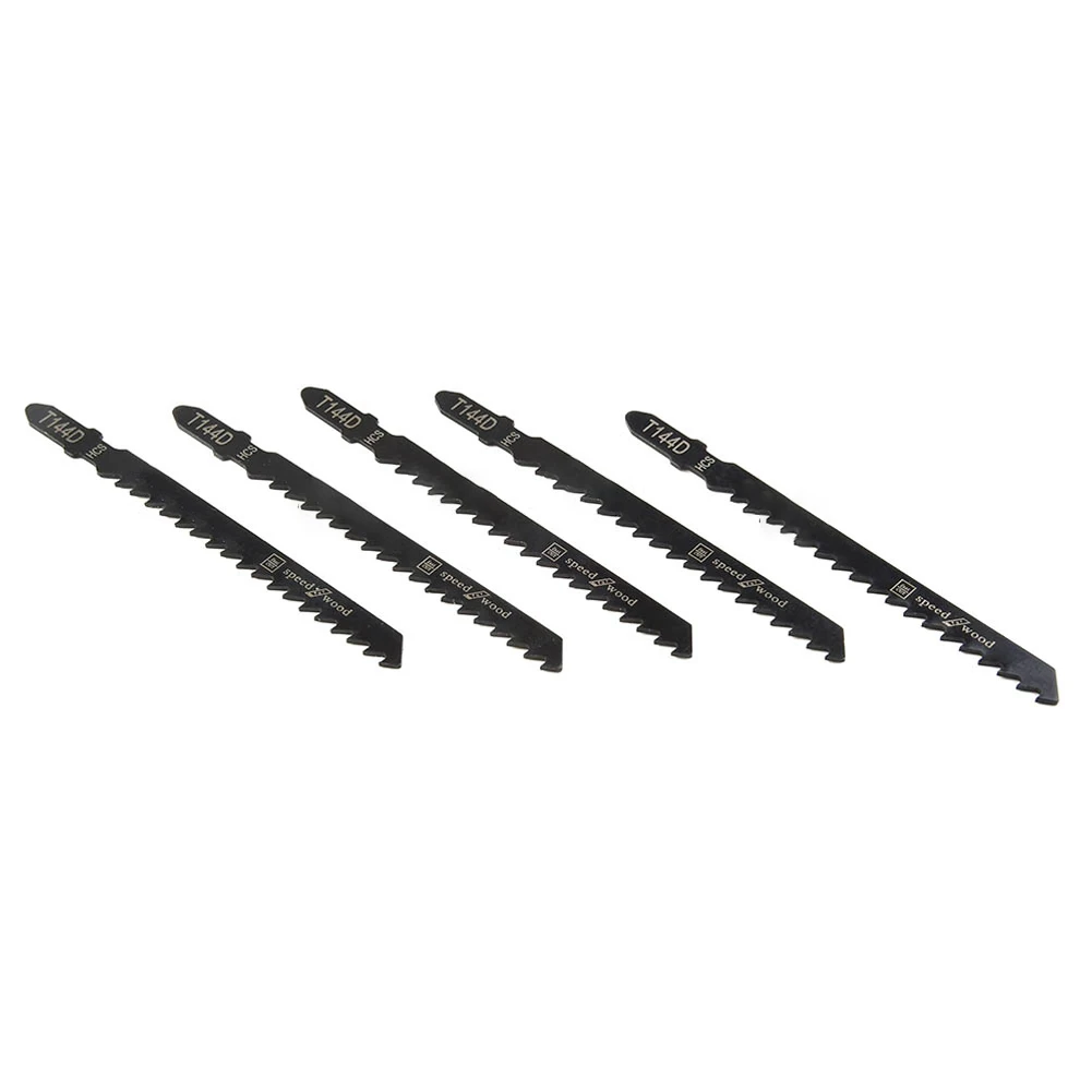 

10Pcs HCS Jigsaw Blades T144D 100mm Plastic Wood Cutting Reciprocating Saw Dremel Wood Cutters Woodworking Tools