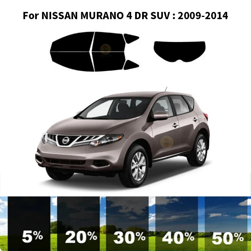 

Precut nanoceramics car UV Window Tint Kit Automotive Window Film For NISSAN MURANO 4 DR SUV 2009-2014