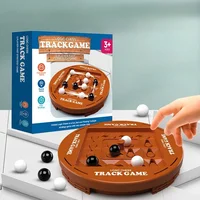 Logic Chess Track Game Educational Toy Track Chess Game Four In A Row Game Fun Table Top 2 Players Puzzle Board Set 1