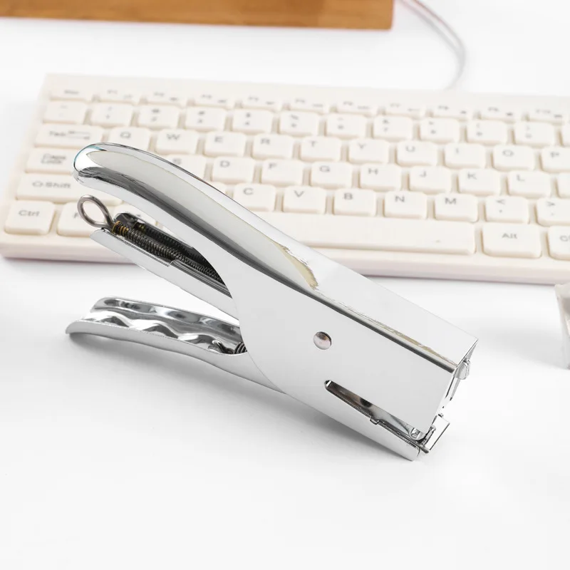 Professional Handheld Metal Stapler 24/6 Durable Sturdy Stationery for Office And Study Use Gift Quality Office Equipment - 4