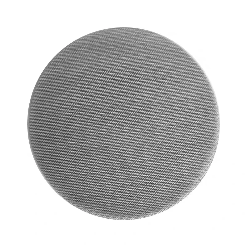 50PCS MIRKA 6 인치 150 mm 알루미늄 산화물 먼지가 없고 차단 방지 연마 사포 메쉬 디스크 사포 자동차 표면 샌딩