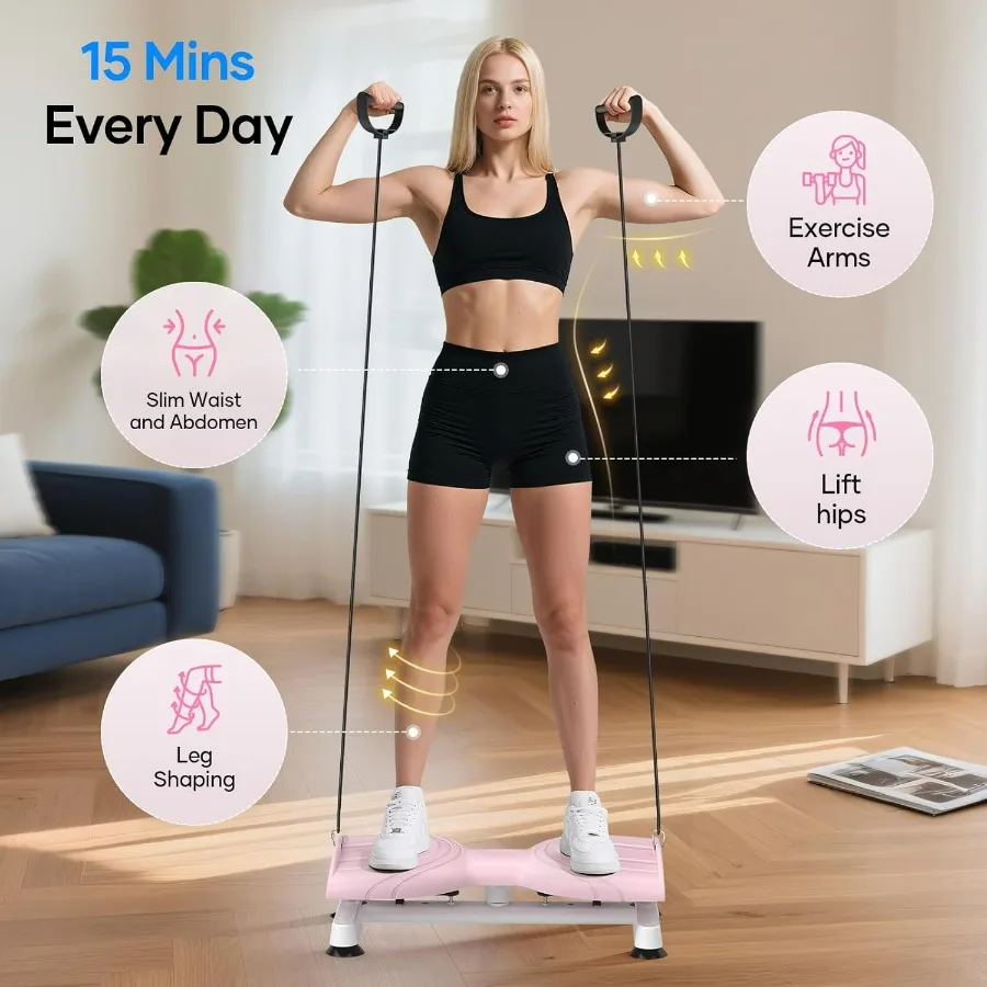 2025 New Waist Twisting Machine,Ab Twister Board for Exercise with 300 Lbs Weight Capacity, Twist Exercise Machine for Women Bel