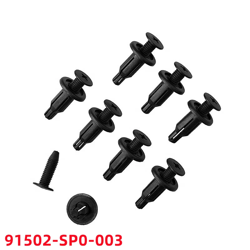 

100 шт., пластиковые автомобильные крепежные зажимы, 91502-SP0-003 B70