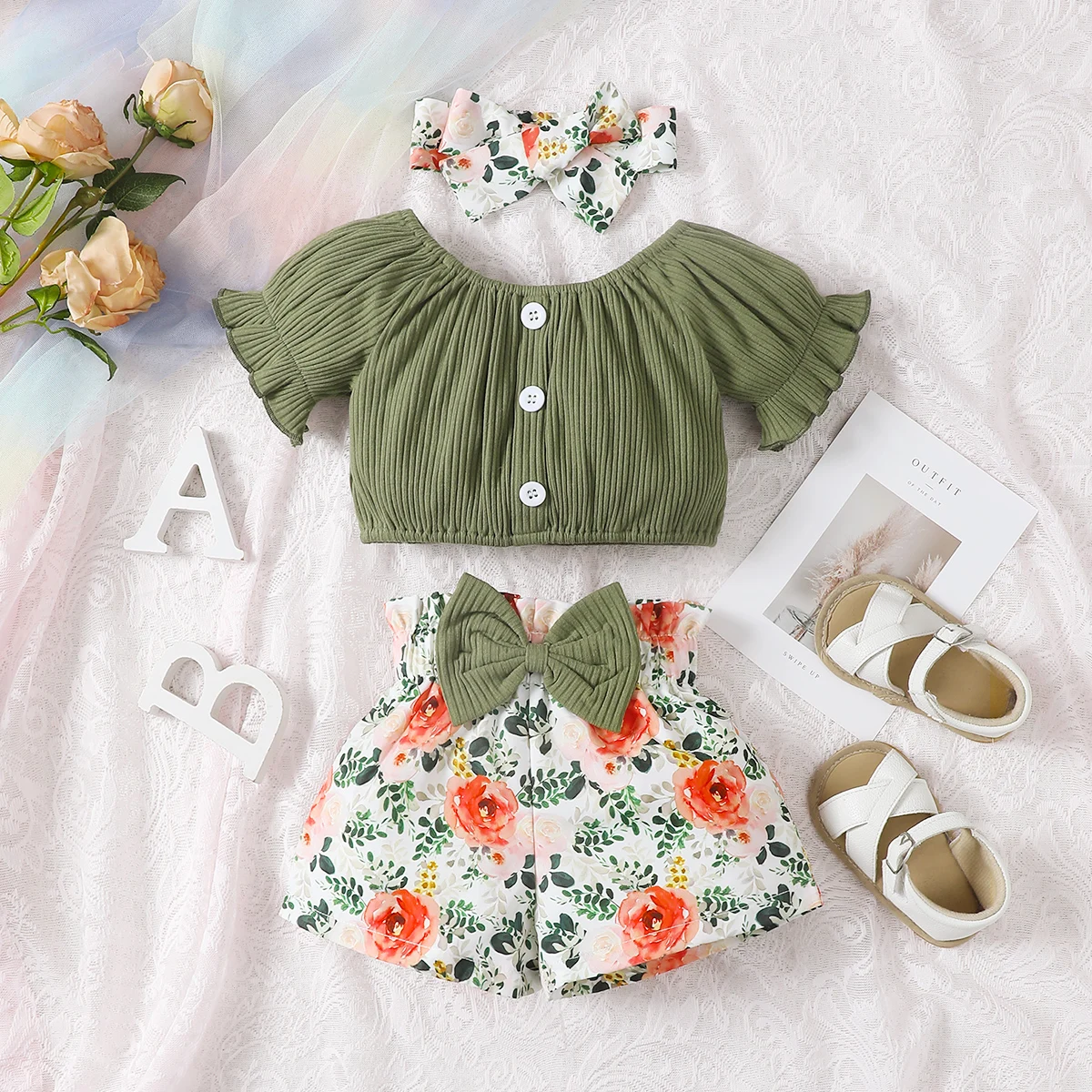 Baby Girl Summer Outfit 6