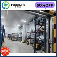 Stockage des aliments, salle froide, promenade dans le congélateur, stockage au froid, réfrigération, promenade dans les supports plus frais 4