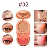 Triad Colors Sandwich Bento Palette Blush Highlighter Eyeshadow Pearlescent Matte Mini Portable Makeup Palette Cosmetics Makeups 6