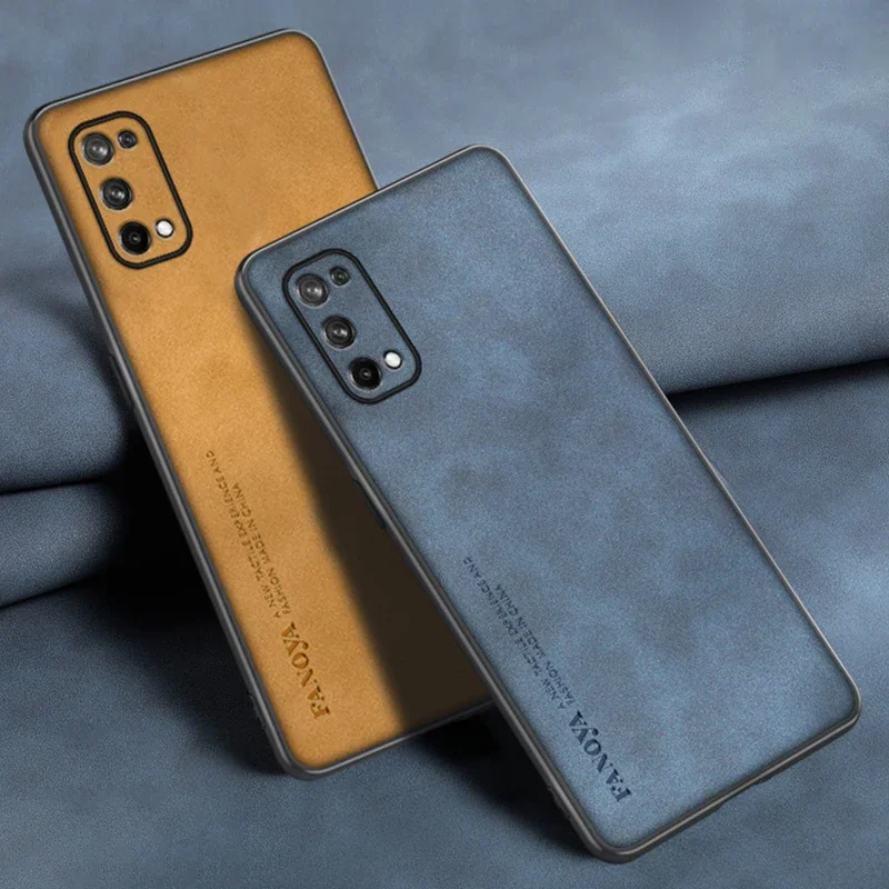 Luxury PU Leather Matte Silicone Phone Case - Premium Protection Cover