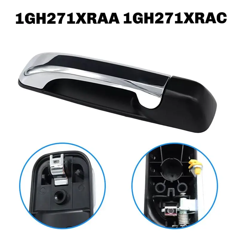 닷지 램용 고급 자동차 후면 좌측 외부 도어 핸들 1GH271XRAA 1GH271XRAC