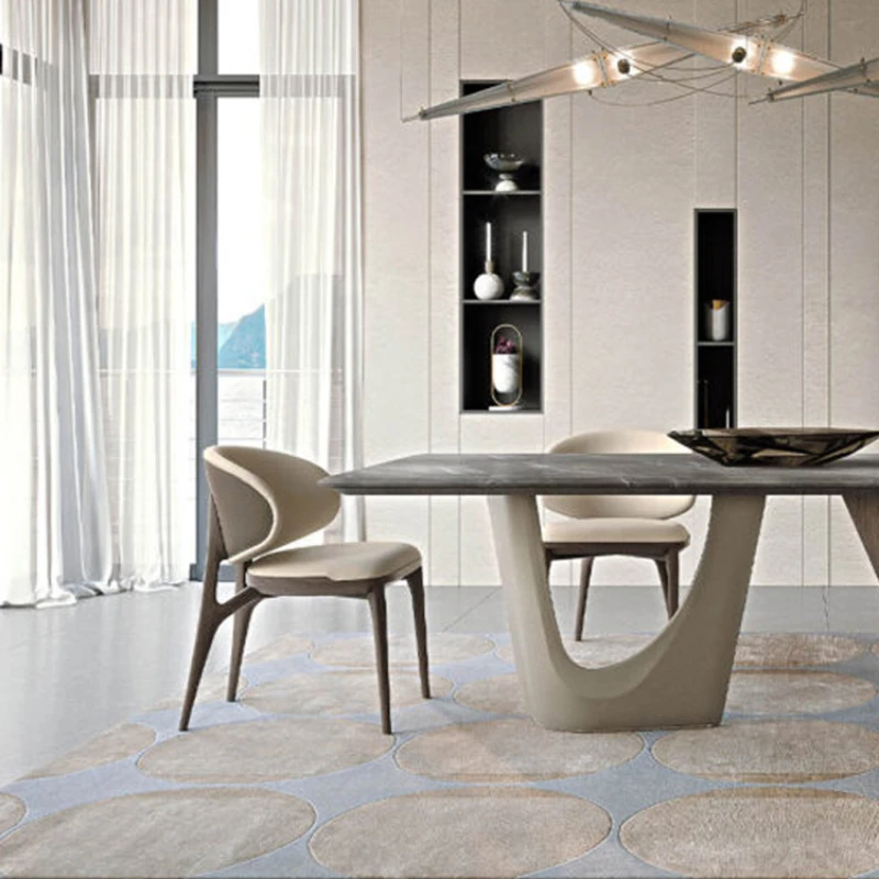 

Dressing Living Room Dining Chairs Nordic Luxury Modern Simple Coffee Wood Dining Chairs Muebles Hogar Home Furniture QF50DC