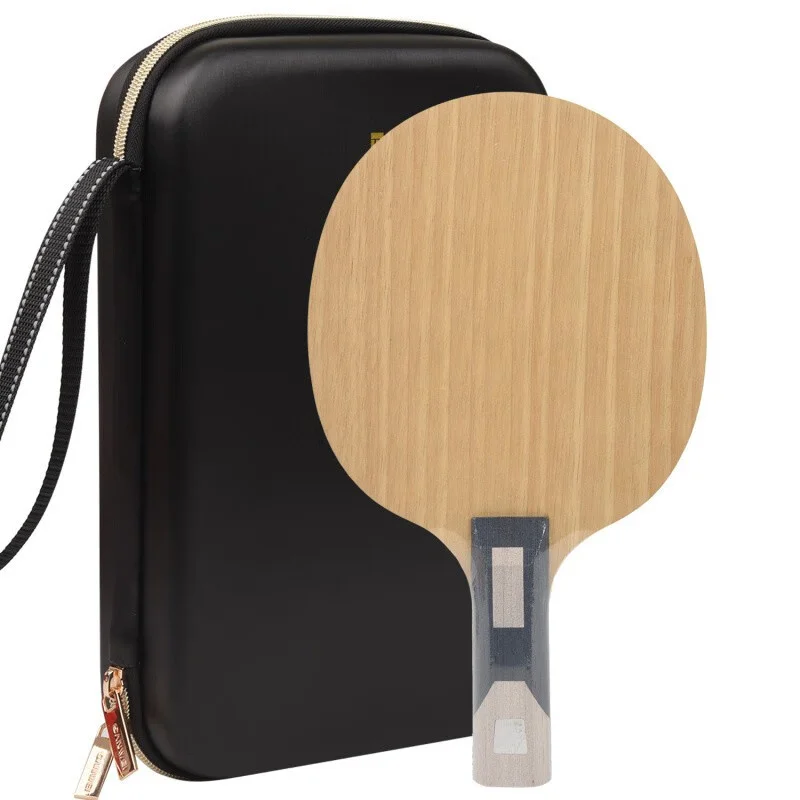 

Sanwei Super 75# PBO-Carbon Table Tennis Blade Fast Attack Offensive++ Zylon Carbon Fiber ZLC Ping Pong Racket Paddle With Case