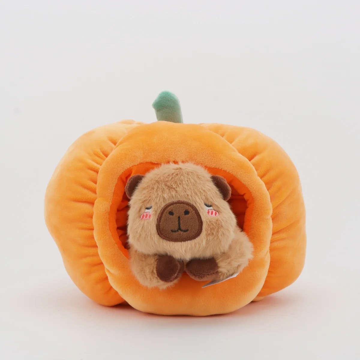 Lindo juguete de peluche de capibara de calabaza-2 en Animal