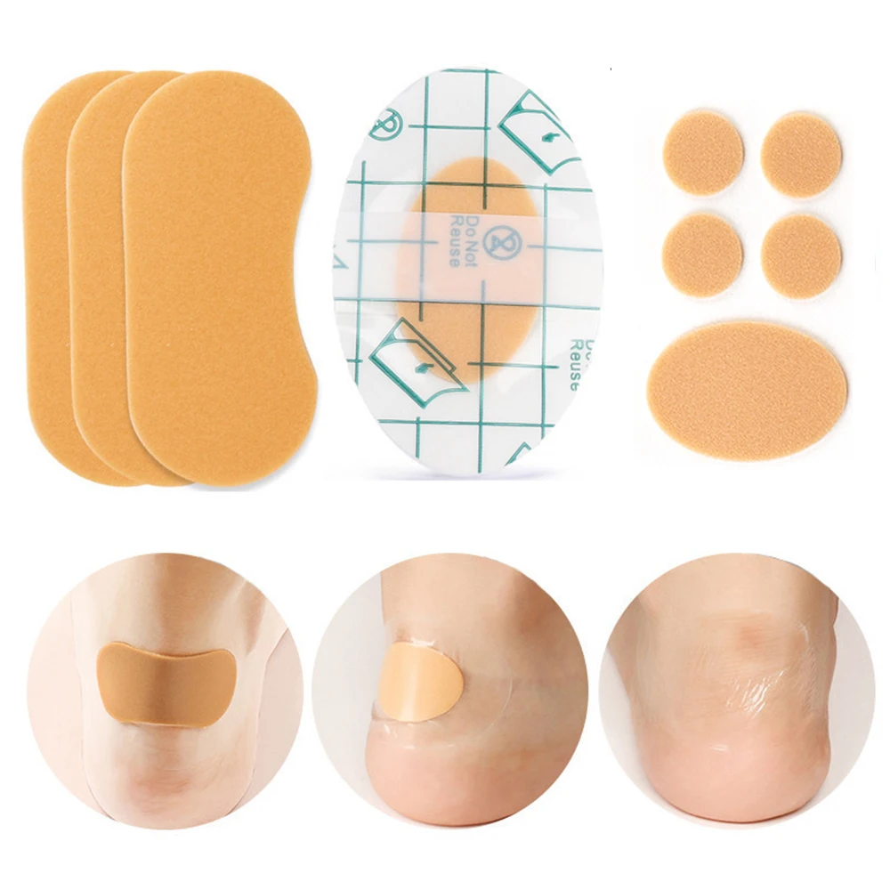 10pcs Gel Shoes Stickers Invisible High Heel Toe Protector Anti Wear Pain Patch Foot Care Pads