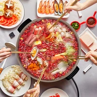 1500W 4.5L Multifunctional Electric Cooker Heating Pan Electric Cooking Pot Machine Hotpot Noodles Rice Eggs Soup Cooking Pot 2