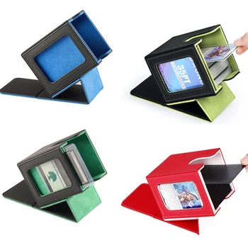 Nuova scatola di raccolta di finestre Scatola di immagazzinaggio dell'organizzatore di carte da gioco Scatola di immagazzinaggio impilabile di carte per scatola di gruppo di carte Magic Commander Lettera St 1