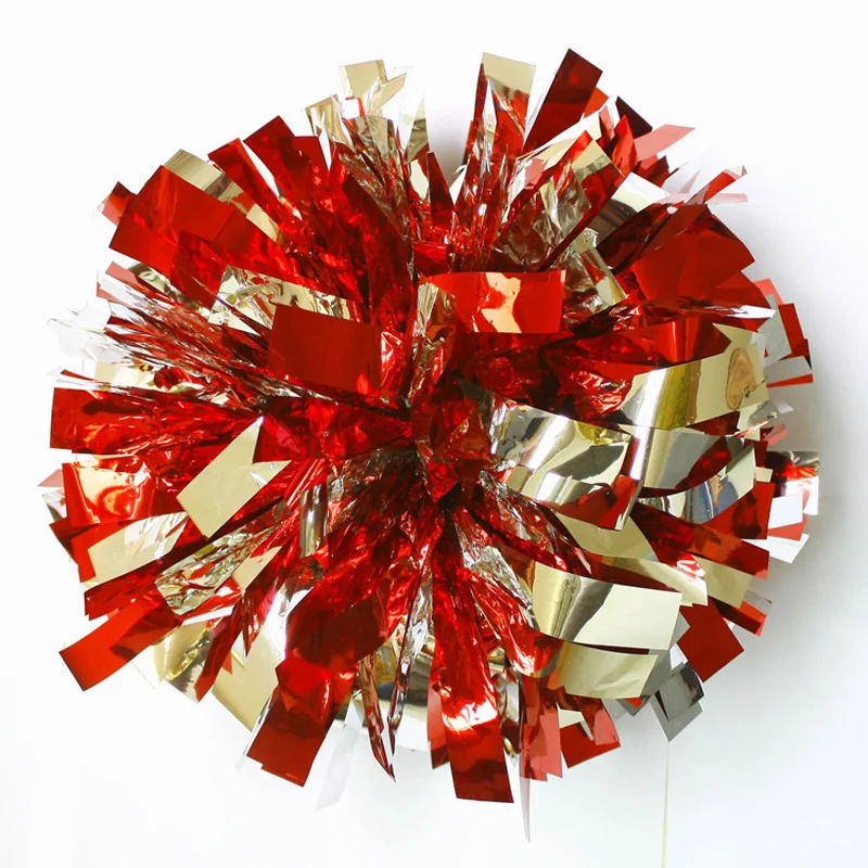 Game Pompoms For Cheerleading Party Supplies, 2PCS, Rings Handle, 32cm, High Quality Cheer, Decoration, Club, Sports, Victory