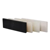 1pc Sample Factory Price 30x10CM Natural Marble Onyx Jade Tray Rectangular Plate Ornament Storage Tray 2