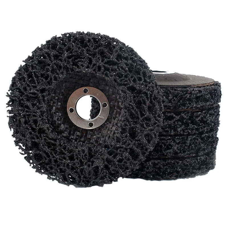 

Полосатый абразивный диск для очистки и снятия шлифовальной машины 4 дюйма X5 / 8 дюймов