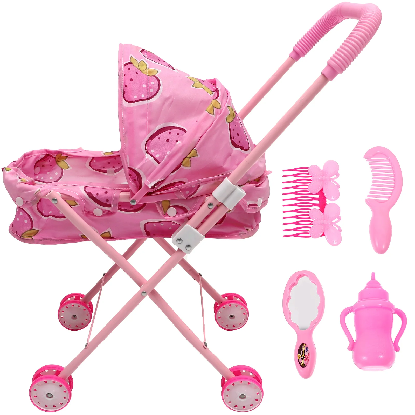 

Stroller Toy Baby Dolls Toddlers 1-3 Car Seat Babies Infant Products Cloth 2 Year Old Girls 5 Carriage for Toys