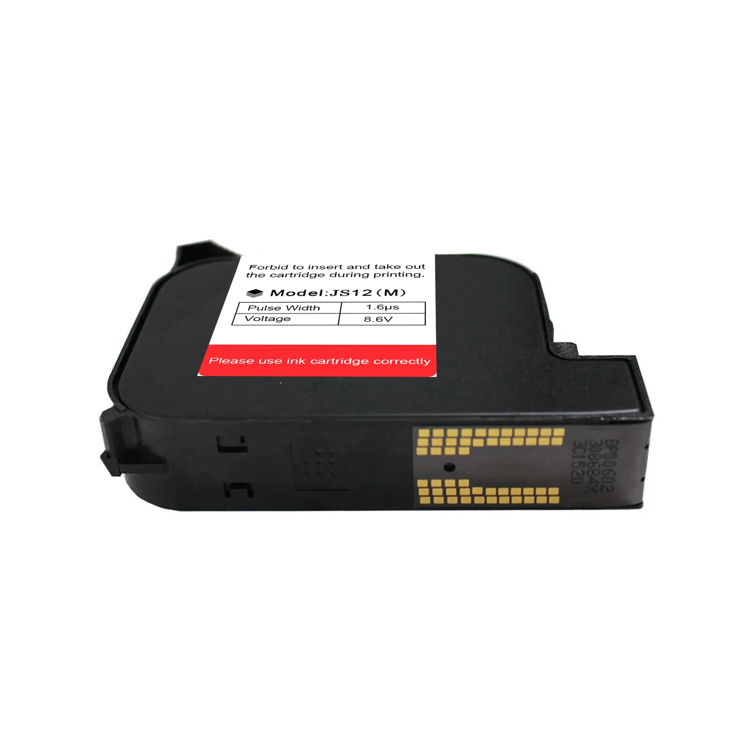 JS12 12.7mm Handheld Printer Ink Cartridge 1-5PCS Fast Dry Eco Solvent 600DPI Th