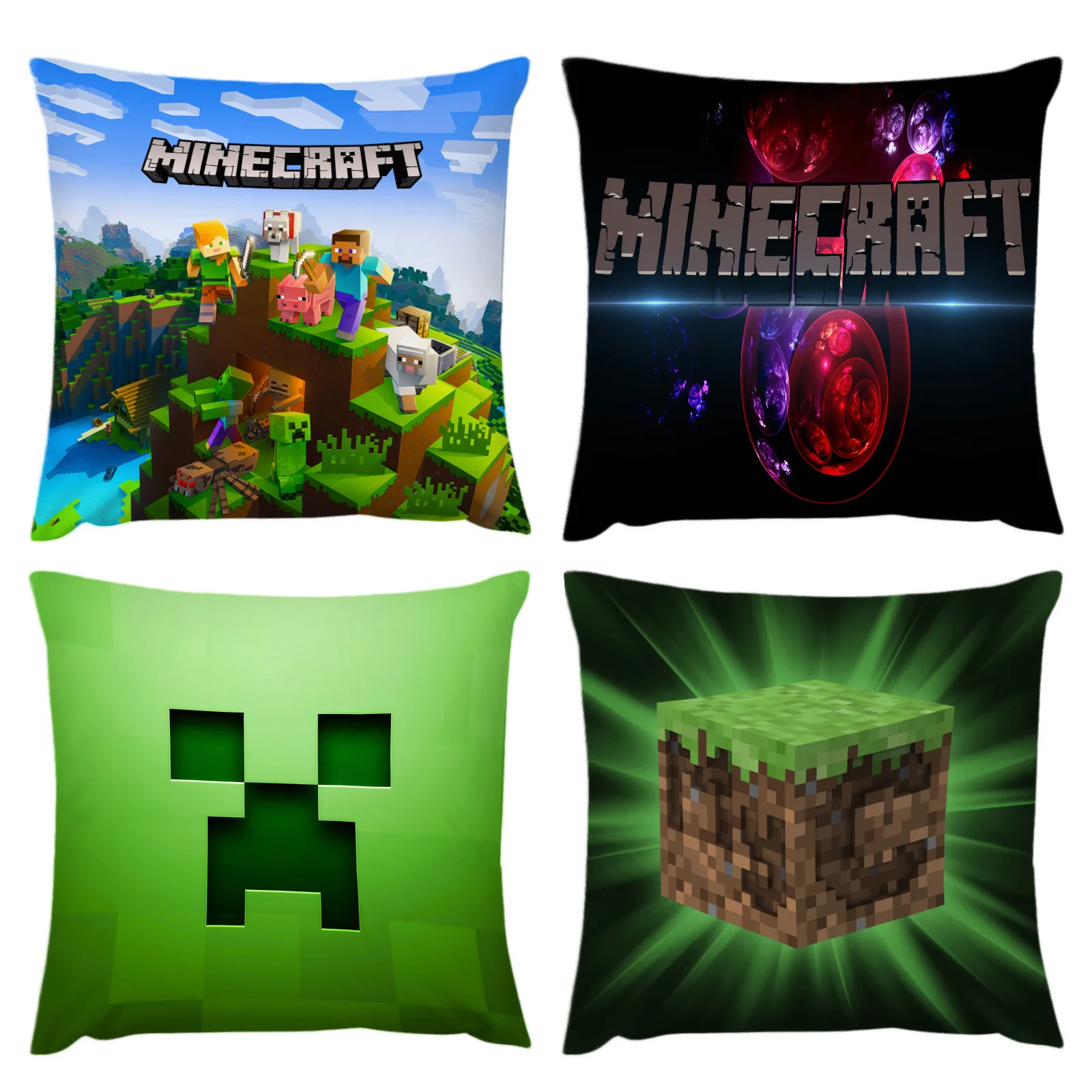 CuteMineC-CraftsPillowcaseThrowPillowCoversforLivingRoomCushionsPersonalizedGiftsHomeDecorationsAnimeSofaCover-AliExpress15