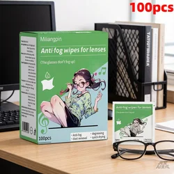 Premium Eyeglass Screen Cleaning Wipes - Alcohol - Infused, Non - Woven, Scratch - Resistant (100pcs)