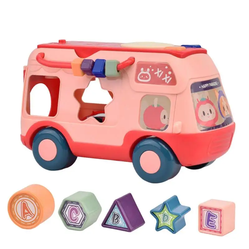 

Cartoon Bus Kids Toys Mini Car Bus Toy Play Vehicles Educational Toys For Children Boys Gifts