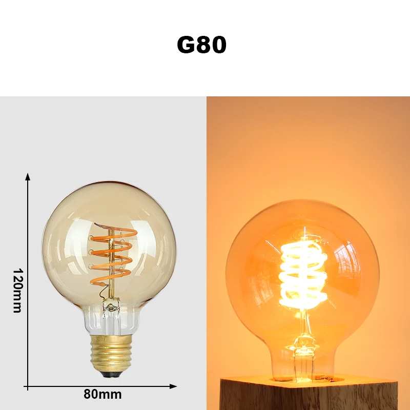 ตัวเลือกสินค้า หลอดไฟสไตล์ย้อนยุค Vintage Edison LED ตกแต่งบ้าน