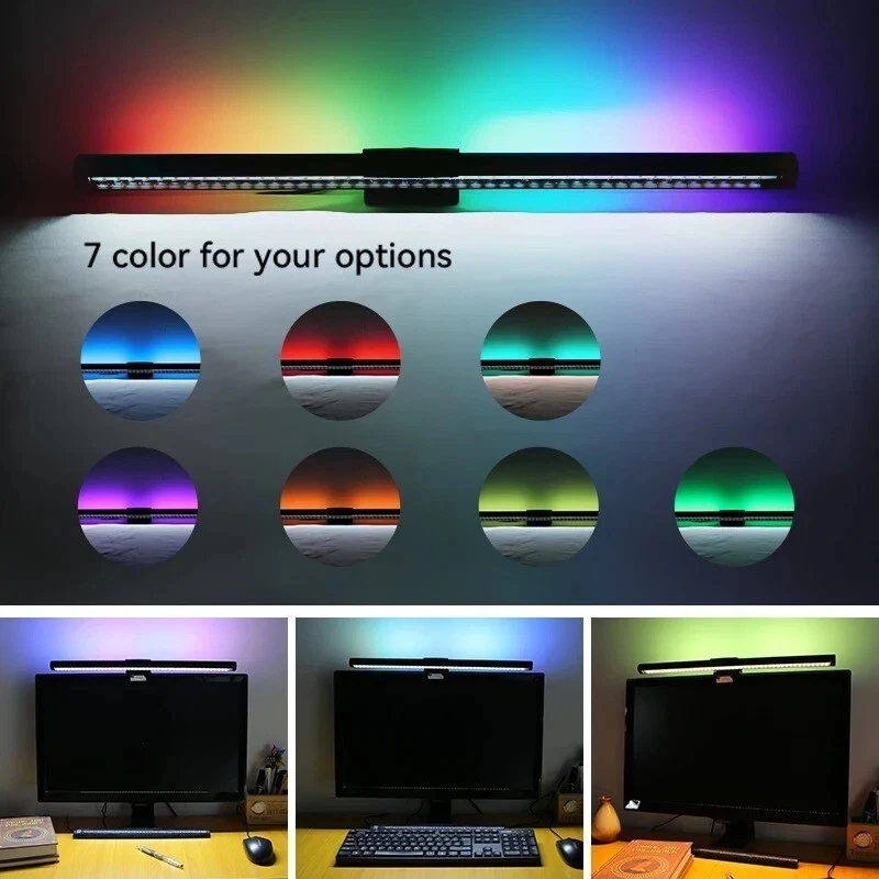 RGB LED رصد ضوء بار ستبليس عكس الضوء حماية العين ش...