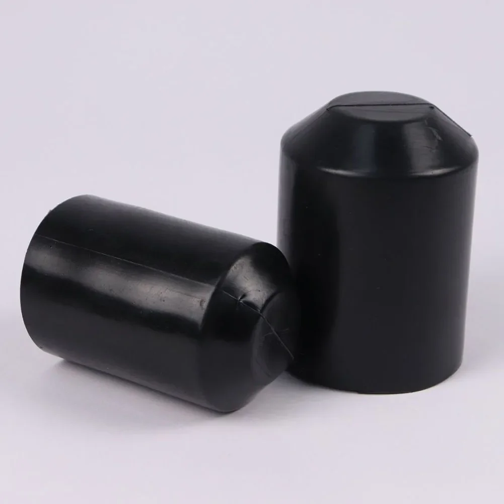 Description Picture 3 of item10pcs Warm Shrink End Cap Heat Shrink Cap Waterproof Protection  PE Insulated Wrap Wire Protect Cover Bottom Cable Sleeve Tool