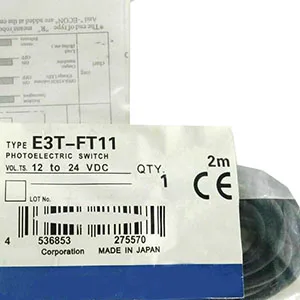 

1PCS NEW E3T-FT11 Photoelectric Switch Sensor E3TFT11 12-24VDC 2M