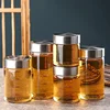 100-500ml Graduated Glass Bottle High Borosilicate High Temperature Resistant Glass Jars Leak Proof Storage Bottle Spice Jars 2