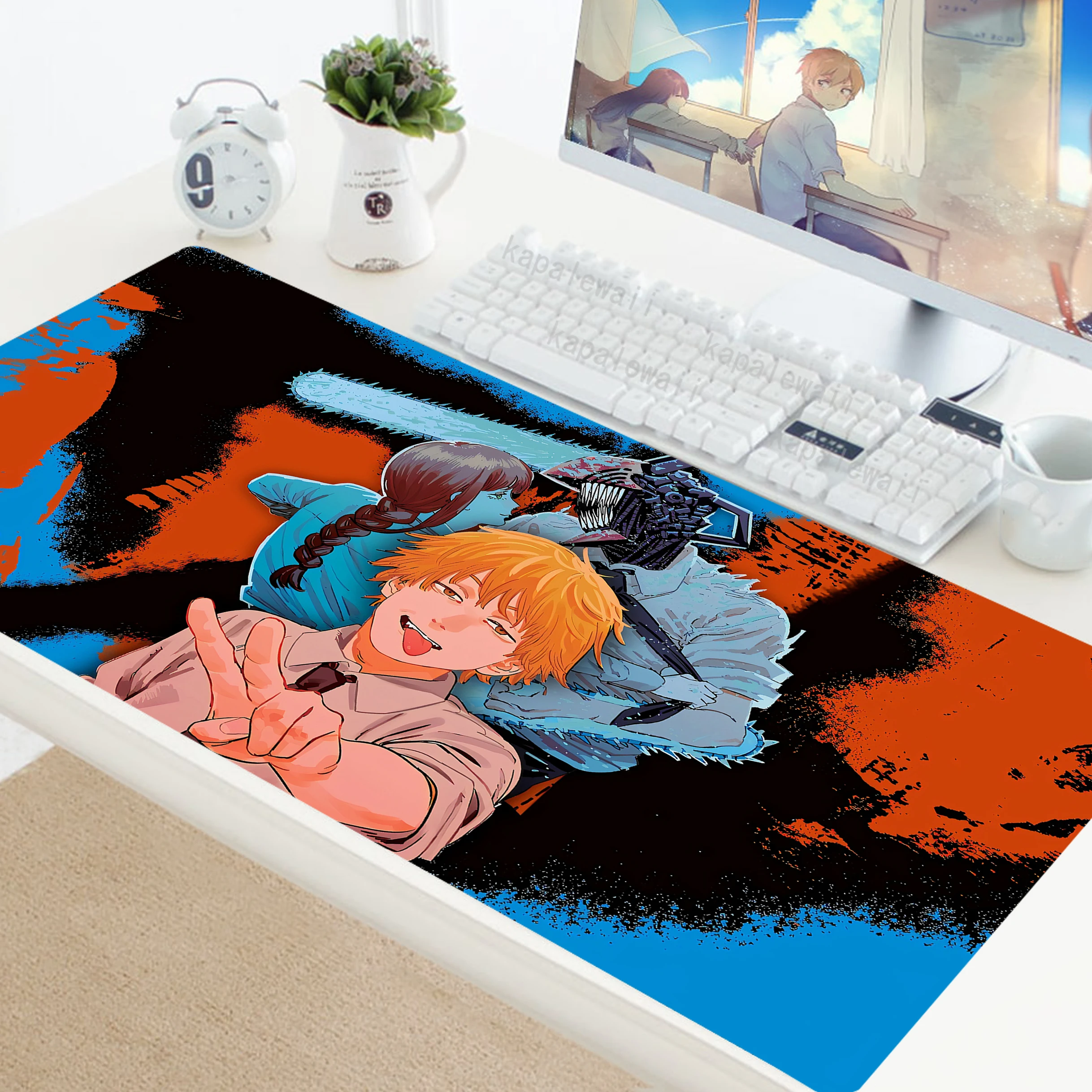 Chainsaw Man Power Mouse Pad Gaming Mouse Pad – Anime Town Creations