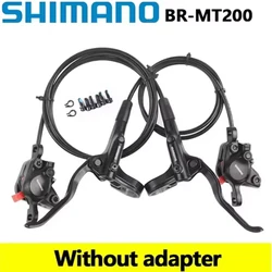 Shimano MT200 Hydraulic Disc Brake Set for E - Bikes and Mountain Bikes (MT200 no adapter)