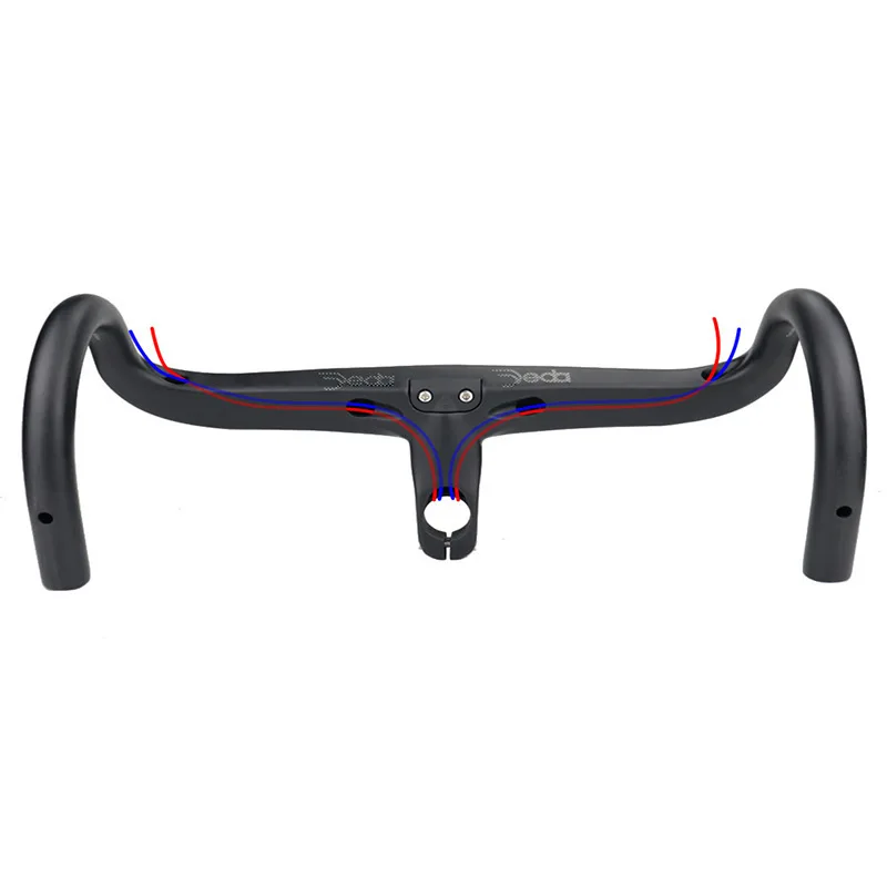 Carbon Road Handlebar For 28.6mm Fork Steer With Spacers