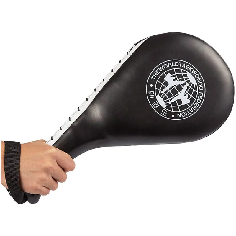 1Pcs Taekwondo Kick Pads Double Strike Boxing Pad MMA Karate Martial Arts Training Equipment Kicking Target for Kids Youth Adult