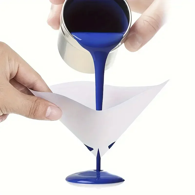 Disposable Car Paint Spray Mesh Paper Filter Purifying Straining Funnel Paint Filter Conical Nylon Micron Paper Funnel 10/30pcs paint filter,paper filter