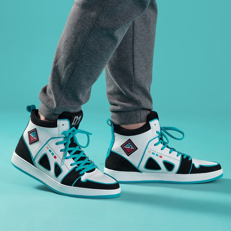 Cosplay Shoes Moeyu Hatsune Miku For Men Women Tennis Sport