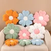 Plush Pillow Comfortable Daisy Flower Shaped - Cute Decorative Pad for Bed and Sofa, Soft Polyester Fabric 1
