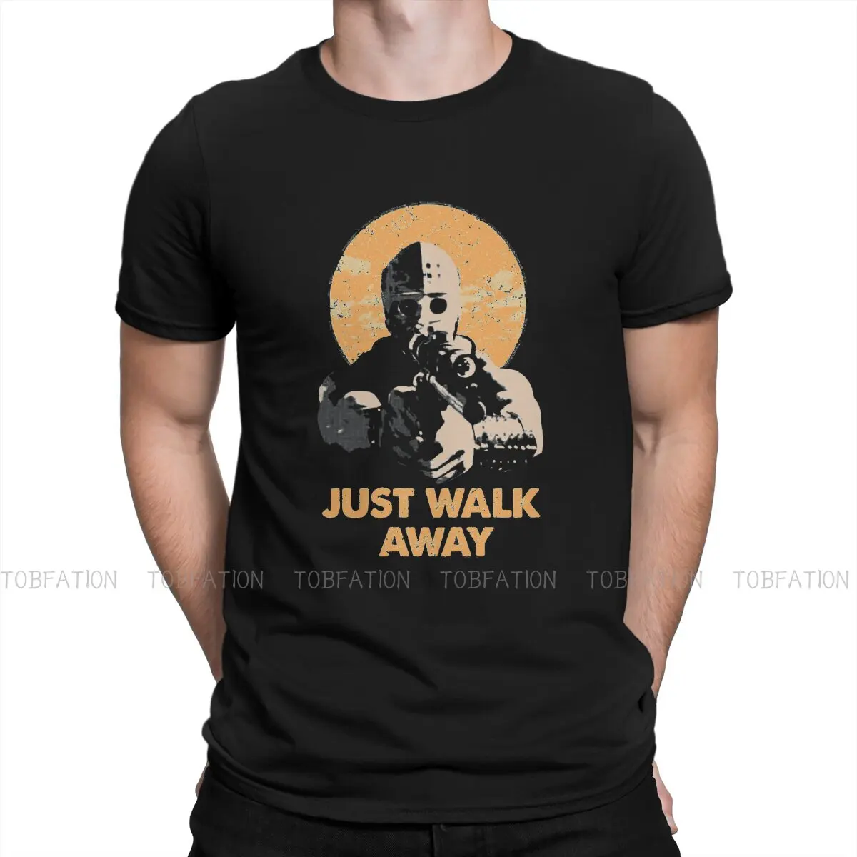 Mad Max Magliette Girocollo Walk Away Personalizza Homme T Shirt Abbigliamento Divertente Taglia S-6Xl