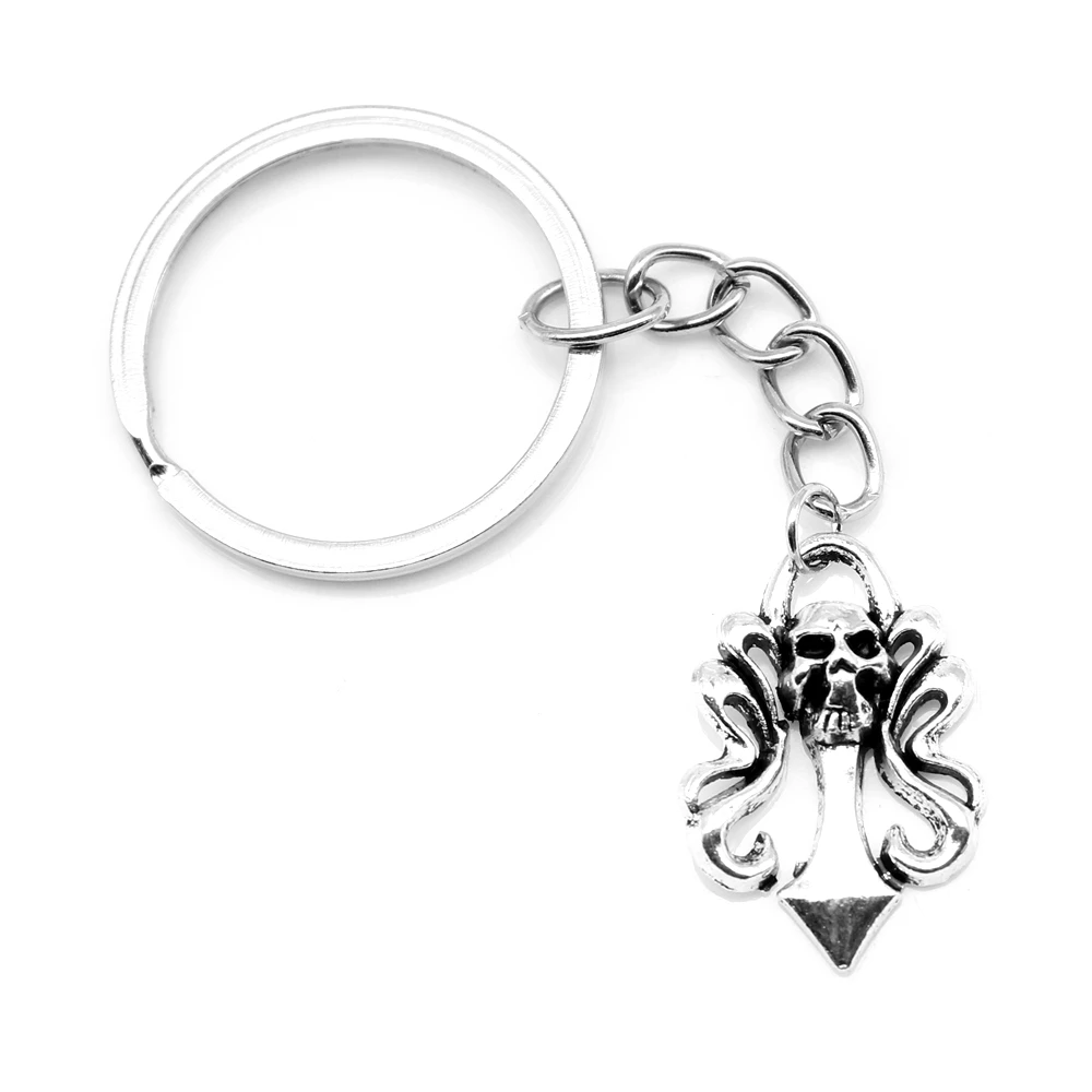 

1 Piece Skull Arrow Metal Key Ring Jewlery Trendy 18x25mm