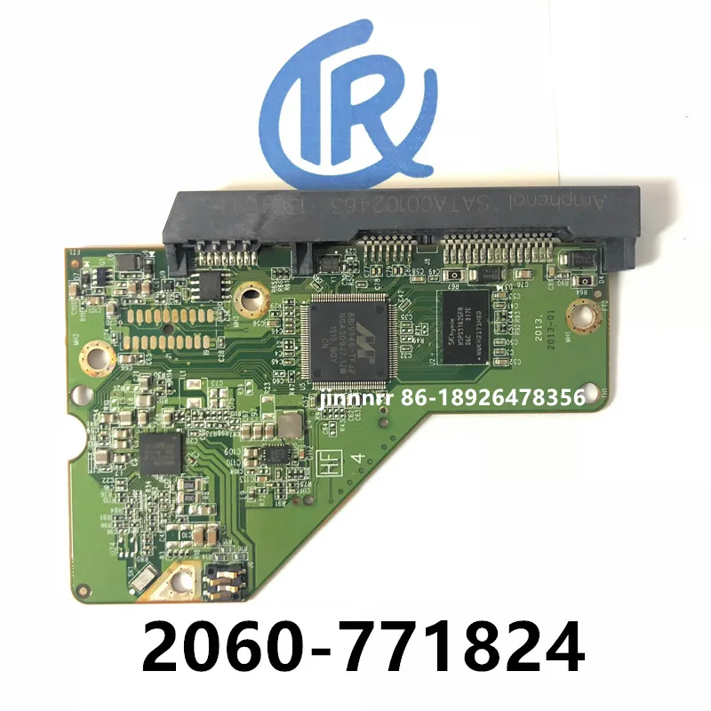 Contrôleur de circuit imprimé 2060-771824-005 WD10EZEX-08M2NA0 disques
