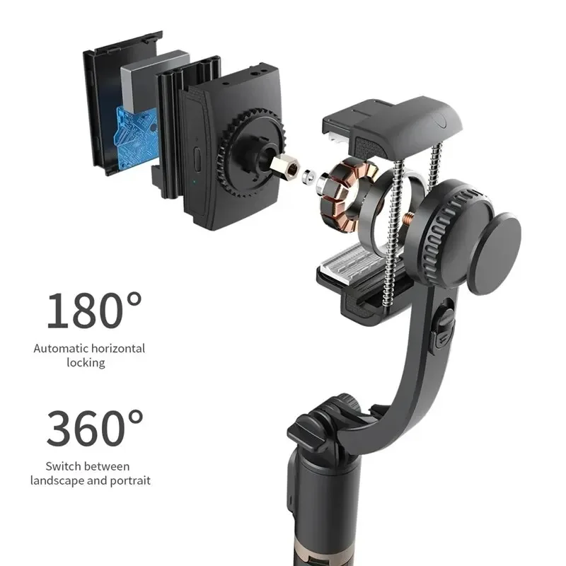 Gimbal Stabilisateur Smartphone Bluetooth Aluminium STTKGZD