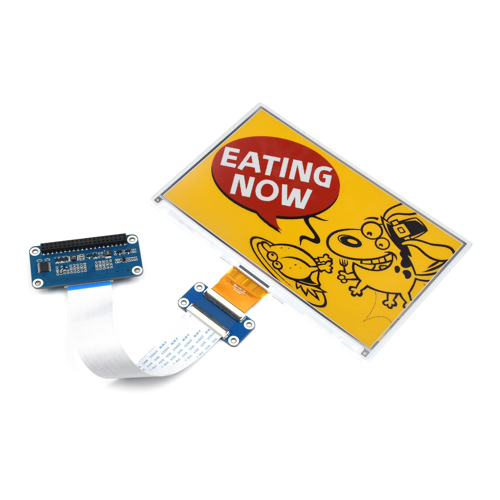 

7,3-дюймовый 4-цветный Eink E Paper E Ink Screen HAT, стартовый комплект для RPI Raspberry Pi Zero 2 W WH 2W 3B 3, модель B 4 5, плата расширения