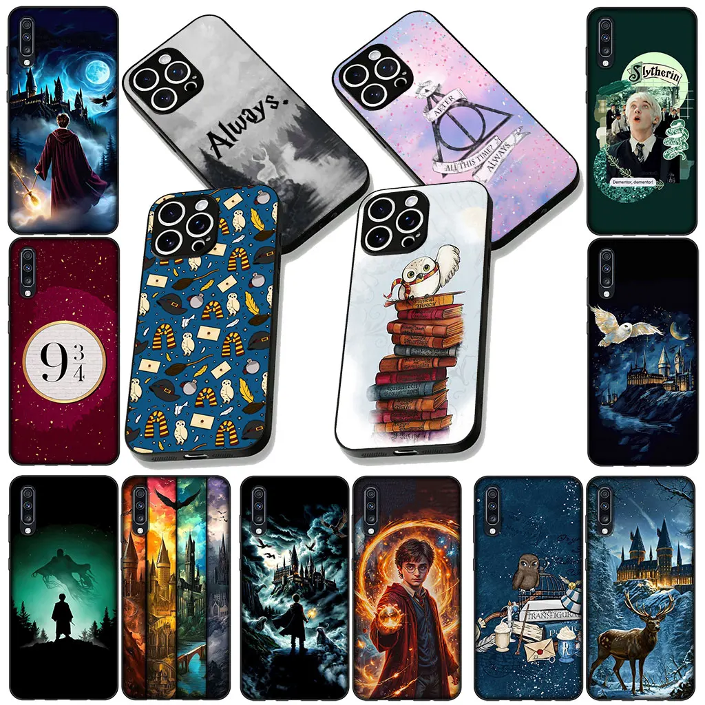 Artistic Owl & Wand Design Phone Case Cover