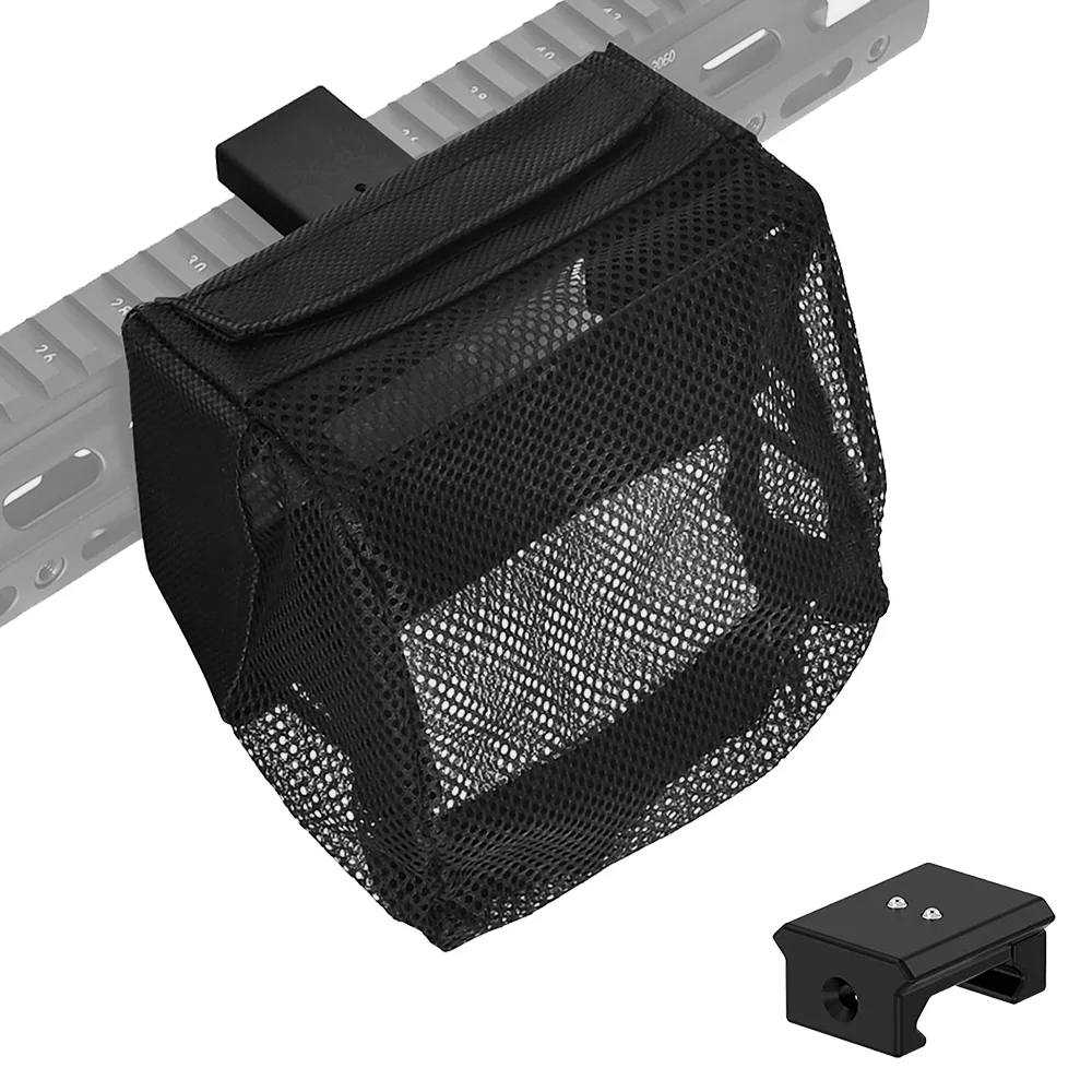 Tactical Quick Release Shell Catcher With Detachable Picatinny Heat