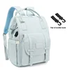 Baby Nappy Bag Mummy Bag Backpack Waterproof Storage Handbag Outdoor Travel Mommy Maternity Bag For Baby Stuff 2 Layer Gray 6