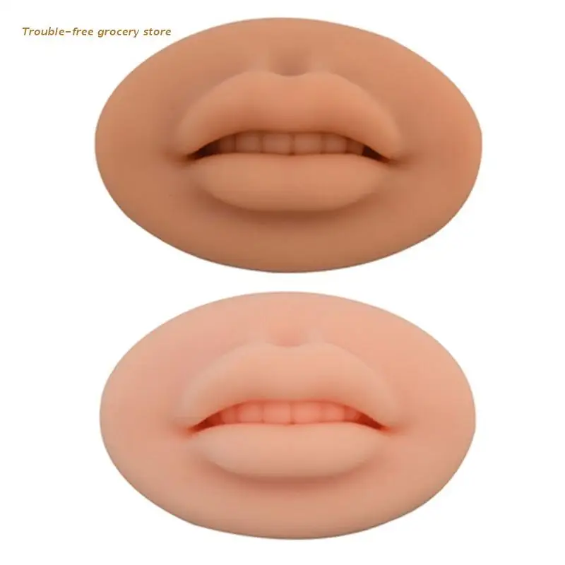Realistic Fake Lips Tattoo Practice Lips for Experienced Tattoo Artists Beginner