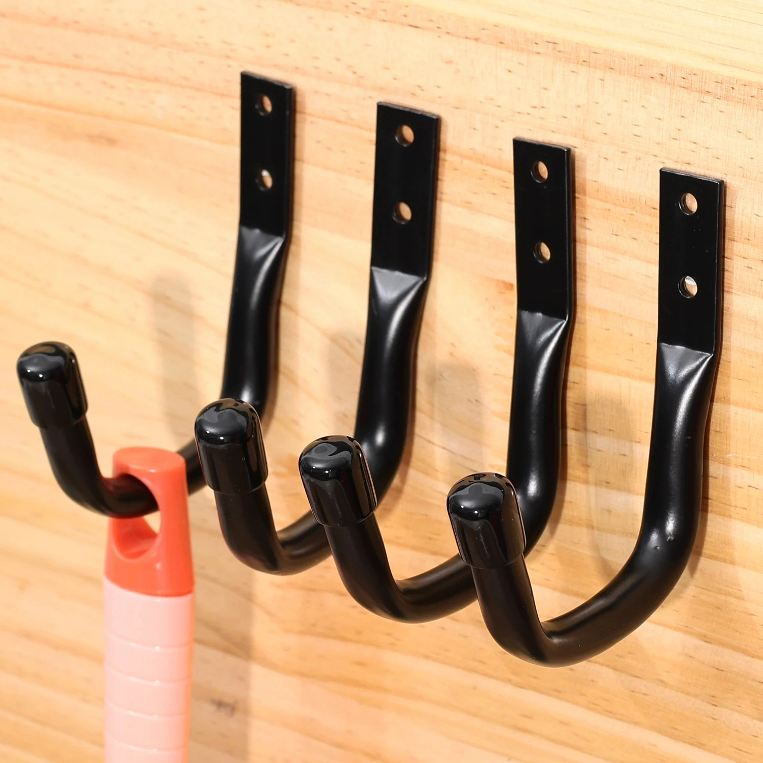 Heavy Duty Metal Garage Storage Hooks | Wall-Mounted Utility J-Hangers