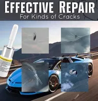 Windshield Repair Kit for Glass Automotive Glass DIY Windscreen Tool  Fixing Chips Cracks Star-Shaped Crack Nano Fluid Filler 1